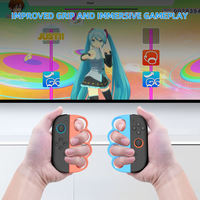 Manette de jeu sans fil Bluetooth INNOPRO Boxing Grip Handle ABS avec volant et joystick ergonomique pour 2 consoles Chine