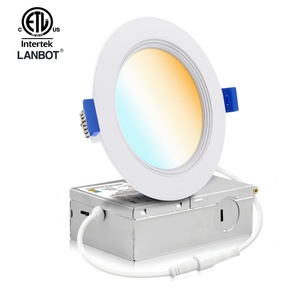 Panel de Luz <span class=keywords><strong>LED</strong></span> Empotrable Regulable de 4 Pulgadas, 5CCT, Diseño Delgado con Clip de Resorte, Clasificación IP44, <span class=keywords><strong>Precio</strong></span> de Fábrica - Product Image 5