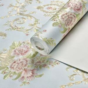 Moderne stijl woonkamer slaapkamer hotel hal PVC antistatisch 3D reliëf tv achtergrond behang - Product Image 3