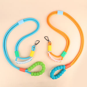 Correa para Perro con Logotipo Personalizado OEM, Correa para Mascotas con Mango de Cuentas, Nailon Resistente para Perros Pequeños y Medianos - Product Image 4