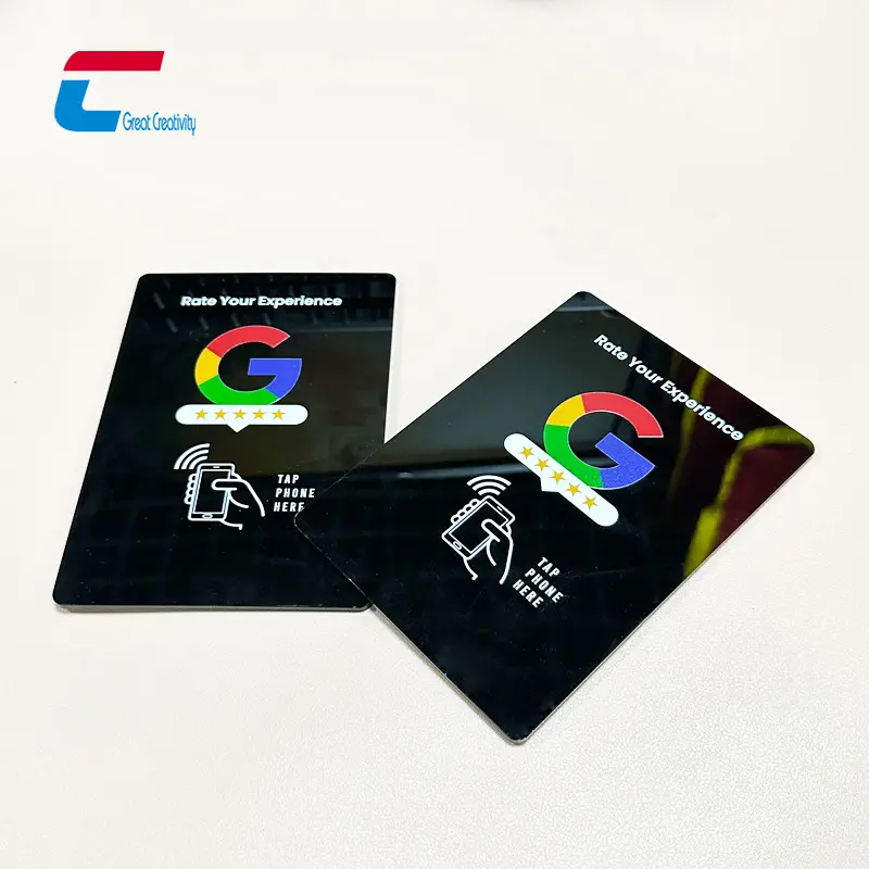 13.56MHz lập trình Acrylic NFC ký thẻ không tiếp xúc NFC Google xem xét thẻ