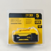 Batterie lithium-ion DeW DCB205 20V 5.0Ah 590g avec petite carte BMS pour outils de construction et d'atelier en stock
