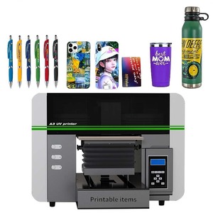 Impresora UV A3 Pequeña para Carcasas de Teléfono Móvil de Plástico Plano, Paneles de Instrumentos, Etiquetas de Rompecabezas, Cajas de Embalaje, Vidrio, Impresora Cij - Product Image 2