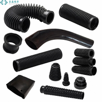 Bottes anti-poussière et soufflets en caoutchouc flexible Taixin, couvercles anti-poussière ondulés pour machines, amortisseurs, joints sur mesure avec service de découpe