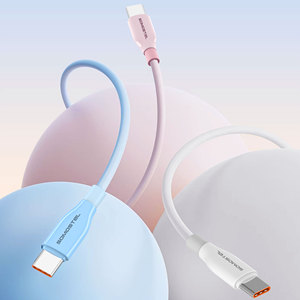 Somostel BT21 60W PD急速充電ケーブル OEMトラベル充電同期 480Mbps転送 iPhone 17 16対応 USB-C to C 携帯電話ケーブル - Product Image 4