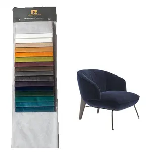 Run&Fun Stock Clearance 100% Polyester Custom Fabric Printing Velvet Upholstery Sofa Fabric Textile