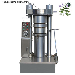 Máquina de prensa de aceite hidráulico automático de 13kg de sésamo, nuez, <span class=keywords><strong>Simsim</strong></span>, máquina de aceite de semilla - Product Image 1