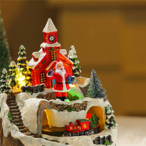 <span class=keywords><strong>Navidad</strong></span> pueblo casa artesanía resina recuerdo fabricante caja Musical <span class=keywords><strong>Navidad</strong></span> nieve globo <span class=keywords><strong>Navidad</strong></span> casas musicales - Product Image 6