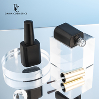 Vernis à ongles gel UV LED OEM ODM 11 ml, à base d'huile, cosmétique, flacon en verre noir