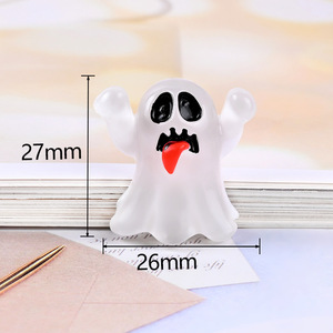 CHENXI New Arrival 100pcs Halloween Black Spider Resin Charms DIY Crafts Decorations for Home Fridge Cup Hairpin Charms - Product Image 5