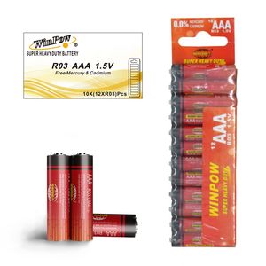 Batería seca de zinc-carbono D R6 1,5 V pesada AA de carbono AA, tamaño um4 No.5, r6s, n. ° 1, n. ° 7, N. ° 2, n. ° 2, n. - Product Image 4