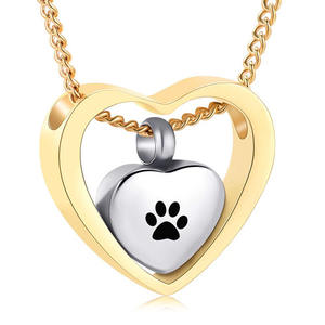 الفضة 925 مجوهرات جنائزية تذكاري الحرق جرة تذكار القلب قلادة الرماد حامل قلادة - Product Image 3