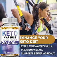 Capsules Minceur OEM Acv Keto : Brûleur de Graisse Hépatique, Complément Énergétique Naturel, Produits Ventre Plat, Capsules Molles BHB Keto