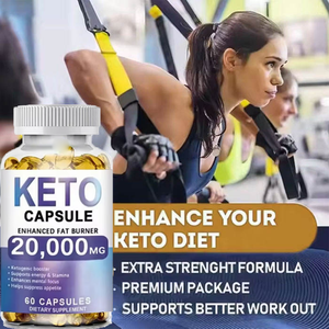 Ausreson Oem Slanke Capsules Acv Keto Dieet Vetverbrander Pillen Afslanksupplementen Platte Buik Producten Bhb Keto Softgel Capsules - Product Image 3