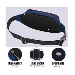 Free Sample Fashionable Sport Fanny Pack Running Waist <b>Bag</b> Waistpack for Men and Women for <b>Jogging</b> and Hiking - Product Image 4