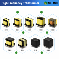Transformateur Flyback Haute Fréquence SMPS Alimentation à découpage Noyau en Ferrite 50kHz-200kHz Bobinage Cuivre 110V 220V 12V 24V OEM