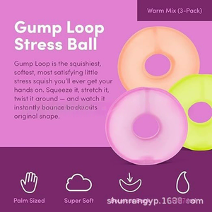 Nouvelle balle anti-stress Speks Gump Loop, super douce, jouet anti-stress à presser - Product Image 4