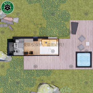 Contenedor de Acero de Diseño Moderno y Lujoso de 20 pies, Empacado Rápido LCL, para Viviendas, Apartamentos, Hoteles y Parques - Product Image 6