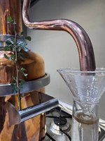 Extracteur d'hydrolat en cuivre pur 8L, petit distillateur d'huiles essentielles, alambic de distillation domestique en cuivre