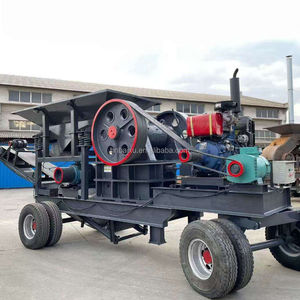 Mobile 50-Tonnen-Stunden-Kiesbrecheranlage mit Dieselmotor für Granit und Basalt zur Vor-Ort-Zerkleinerung - Product Image 3