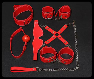 Juego de 7 Accesorios de Bondage para Parejas, Juguetes Sexuales Alternativos para Adultos, Kit de Bondage BDSM - Product Image 6