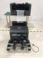 Imprimante industrielle A3 DTF avec shaker | XP600/I3200 pour l'impression de t-shirts | Machine à transfert textile automatique à grande vitesse de 30cm