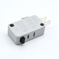 Micro-interrupteur AC 250V T105 5e4 16A Interrupteur de détection 2 broches Gris