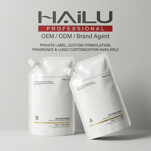 Crème Lissante Alcaline à la Kératine Nouvelle Génération, Parfum Frais, 600ml, pour Salons Professionnels et Usage Domestique – Approvisionnement Direct Usine - Product Image 1