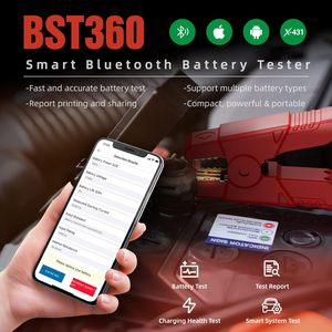 <span class=keywords><strong>LAUNCH</strong></span> BST360 Testador de Bateria Automotiva 6-12V Bluetooth, Analisador de Sistema de Carga e Partida para Android/iPhone - Product Image 2