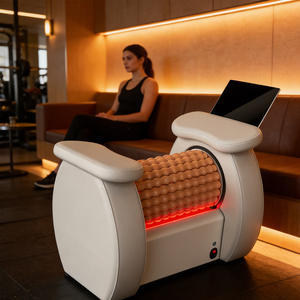 Guide vidéo des positions de massage corporel complet, utilisation facile pour les femmes et les hommes, <span class=keywords><strong>machine</strong></span> à rouleaux pour sculpter le corps - Product Image 1