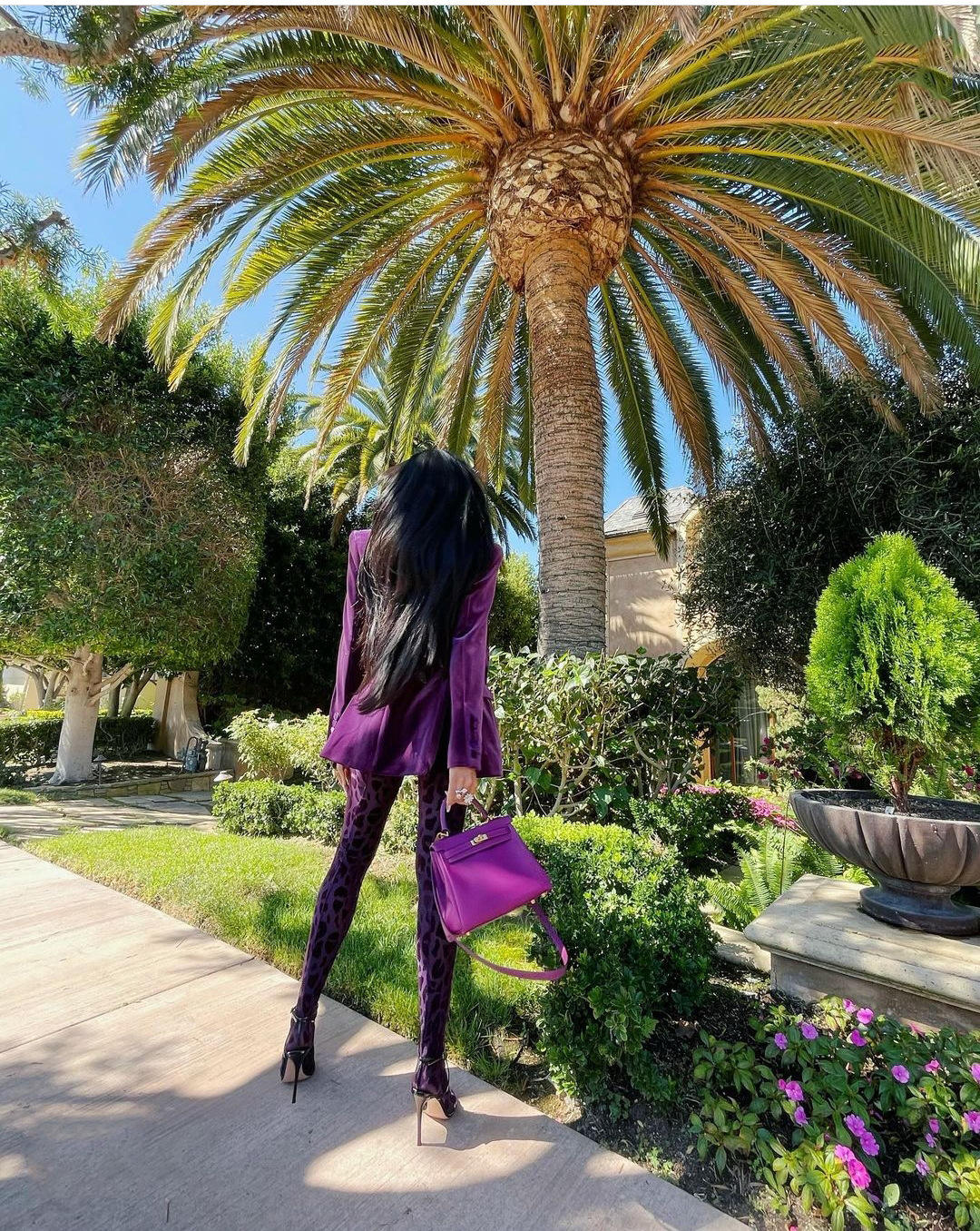 Combinaison En Imprimé Léopard Brillant à Fermeture éclair