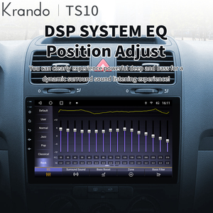 วิทยุติดรถยนต์ Krando ขนาด 10 นิ้ว พร้อมระบบนำทาง GPS ระบบแอนดรอยด์ สำหรับรถยนต์ VW Jetta ปี 2005-2010 รองรับ Wireless Carplay หน่วยความจำ 64GB 128GB - Product Image 3