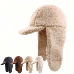 Chapeau de trappeur en polaire, nouveau design automne-hiver 2024, chapeau d'hiver long et chaud - Product Image 1