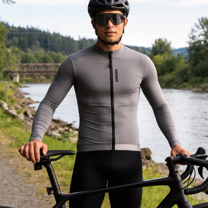 WOSAWE Vente en gros Vêtements de vélo réfléchissants pour hommes Maillots de cyclisme à séchage rapide - Product Image 2