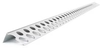 Profil de perle de caractéristique de PVC blanc d'écart d'ombre de garniture d'Upvc