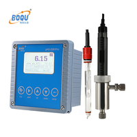 Sonde verte pour mesureur de pH et ORP PHG-2081Pro, industriel, AC220V, précision 1%, sortie 4-20mA, transmission longue distance