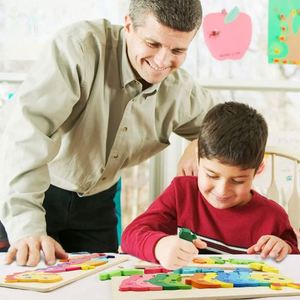 Rompecabezas Educativo de Madera 3D de Alta Calidad con Dibujos Animados para el Desarrollo Cognitivo e Inteligente de Niños de 5 a 7 Años - Product Image 5