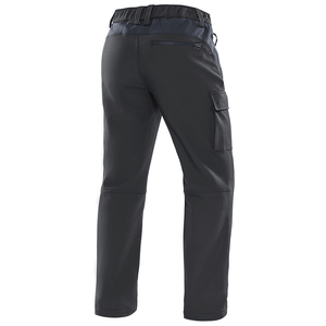 신상품 남성용 바지 방풍 방수 지퍼 포켓 Softshell 카고 바지 남성 양털 라인 겨울 하이킹 스키 바지 - Product Image 3