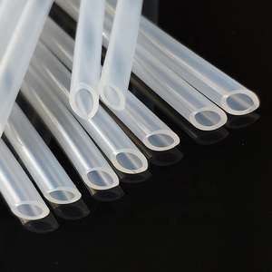 Tubo de goma de silicona de grado alimenticio Tubo de manguera Tubos transparentes flexibles resistentes al calor de alta temperatura - Product Image 2