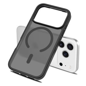 Coque de téléphone magnétique givrée mate, étui de protection antichoc pour entreprise, 12+ options de couleurs, coque de téléphone à chargement sans fil - Product Image 5