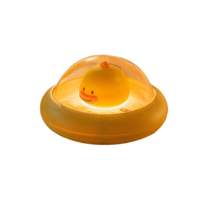 Nuova piccola anatra carina a forma di UFO Touch Control atmosfera camera <span class=keywords><strong>da</strong></span> letto calda luce sognante notte notte lampada portatile per bambini - Product Image 6