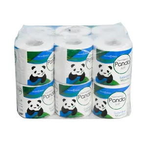 Phân Hủy Sinh Học Nhanh Chóng Flushable Trinh Gỗ Bột Giấy Số Lượng Lớn Nhà Vệ Sinh Mô Persoualized Siêu Mềm Mại Và Mạnh Mẽ Giấy Vệ Sinh - Product Image 2