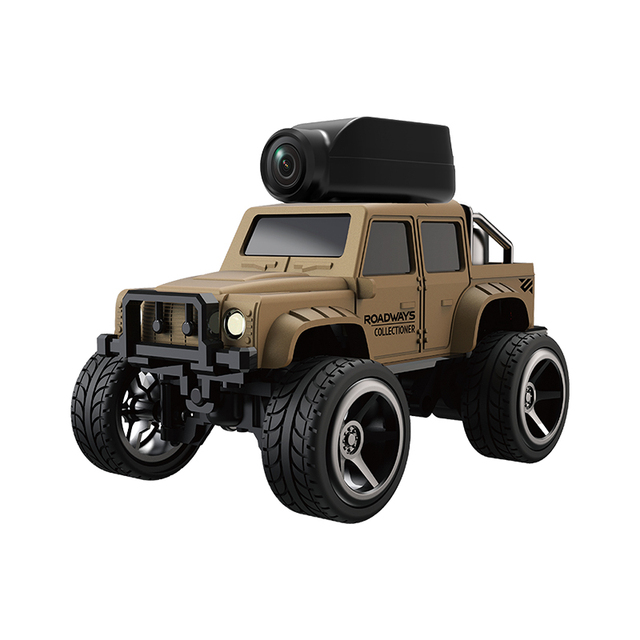 KF32 Metal Mini RC Car 1:64 2.4G Pocket Remote Control Toys 720P FPV Camera RC Car High Speed Racing Stunt Vehicle for Kids