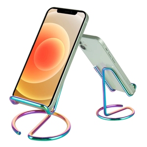 Supporto per Cellulare da Scrivania, Porta Biglietti da Visita, Elegante Supporto in Metallo per Telefono e Tablet - Product Image 1
