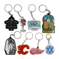 Porte-clés 3D en PVC souple personnalisé avec logo de marque, idéal pour moto et voiture, excellent cadeau