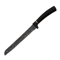 Fabricant de couteaux de cuisine 8 pièces ensemble de couteaux en acier inoxydable avec affûteur pour la coupe quotidienne de la cuisine