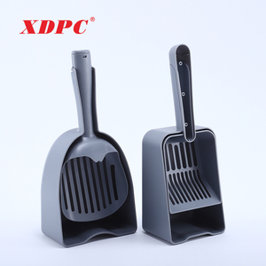 Kit de ramassage de litière pour chat comprenant une pelle à nettoyer un grand espace en plastique - Product Image 5