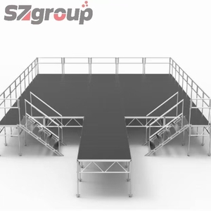Scène de concert extérieure <span class=keywords><strong>en</strong></span> aluminium léger, fabrication directe, assemblage facile, vente de scène de concert, conception personnalisée - Product Image 4