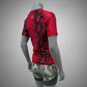 เสื้อรัดรูปสำหรับผู้หญิง ผ้ายืดได้ 4 ทิศทาง ระบายเหงื่อได้ดี ตะเข็บเสริมความแข็งแรง เหมาะสำหรับการฝึกศิลปะการต่อสู้ - Product Image 4