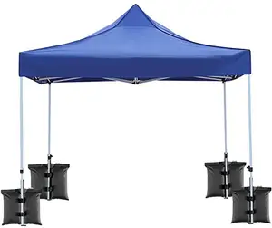 حقيبة تثقيب مستديرة محمولة خارجية كيس رمل مقاوم للرياح كيس رمل ثابت مظلة خيمة كيس رمل